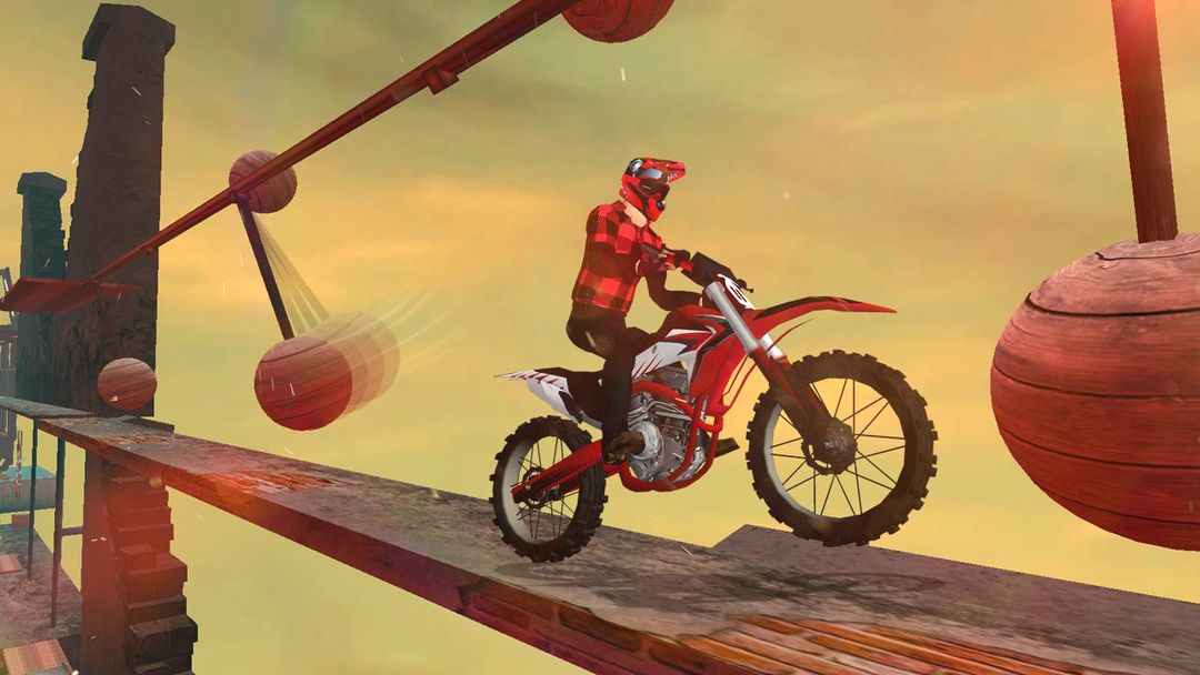 Screenshot of Trial Bike 3D - Bike Stunt