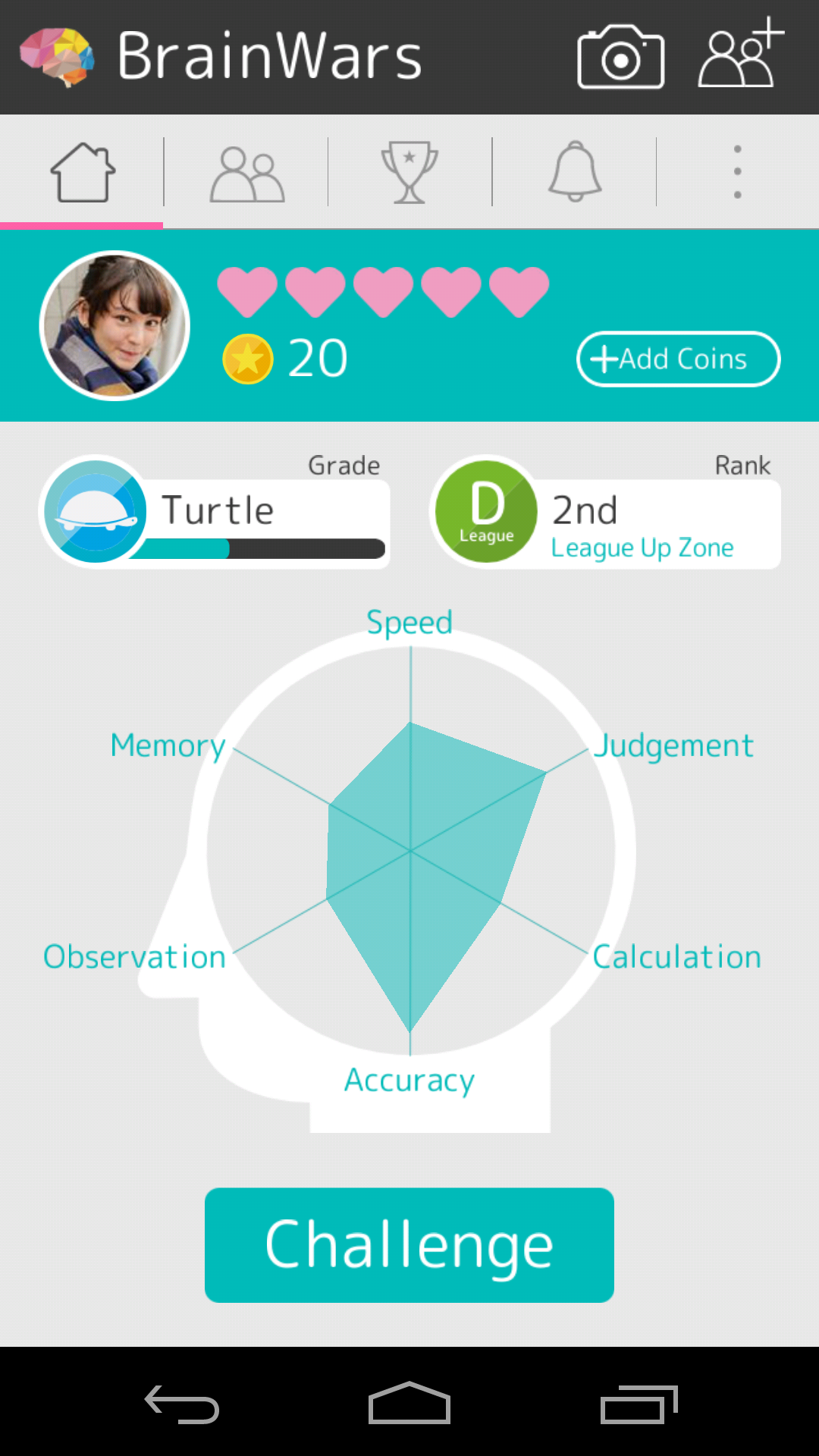 Скриншот игры Brain Wars