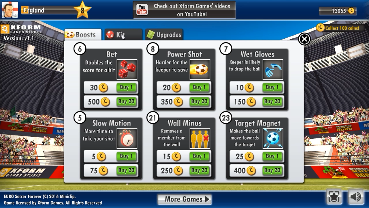 Captura de Tela do Jogo Euro Soccer Forever 2016