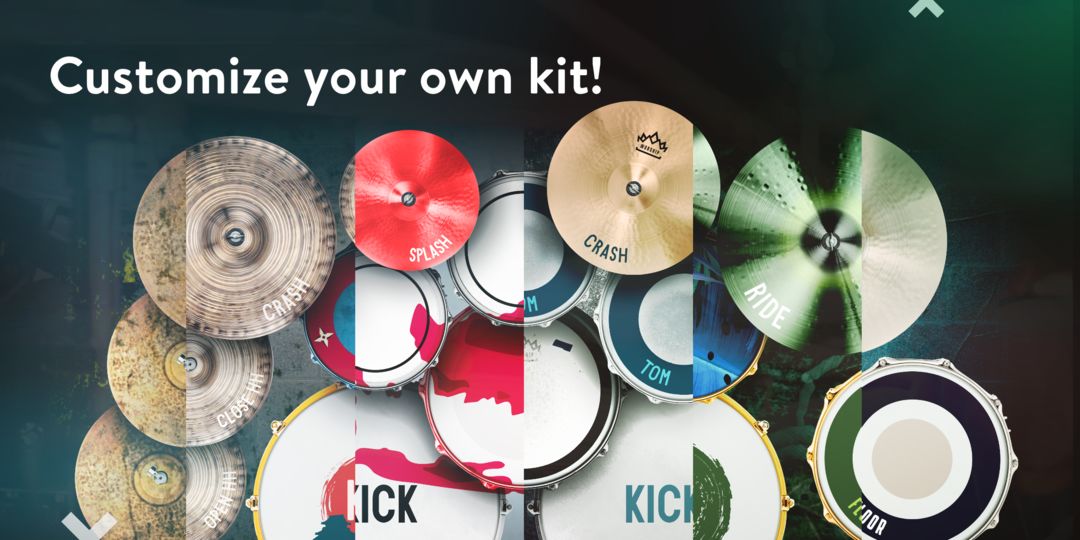 Screenshot of Real Drum: electronic drums