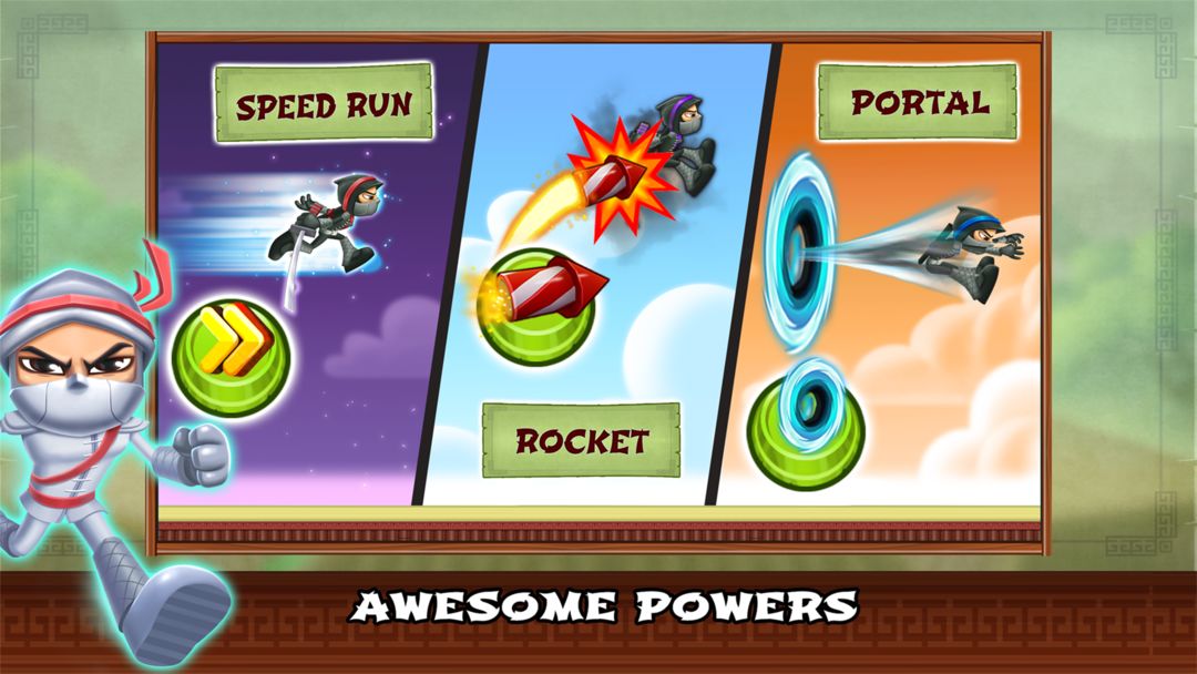 Screenshot of Ninja Race - Fun Run Multiplayer
