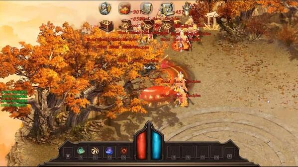 Screenshot of the video of Legend of the Storm