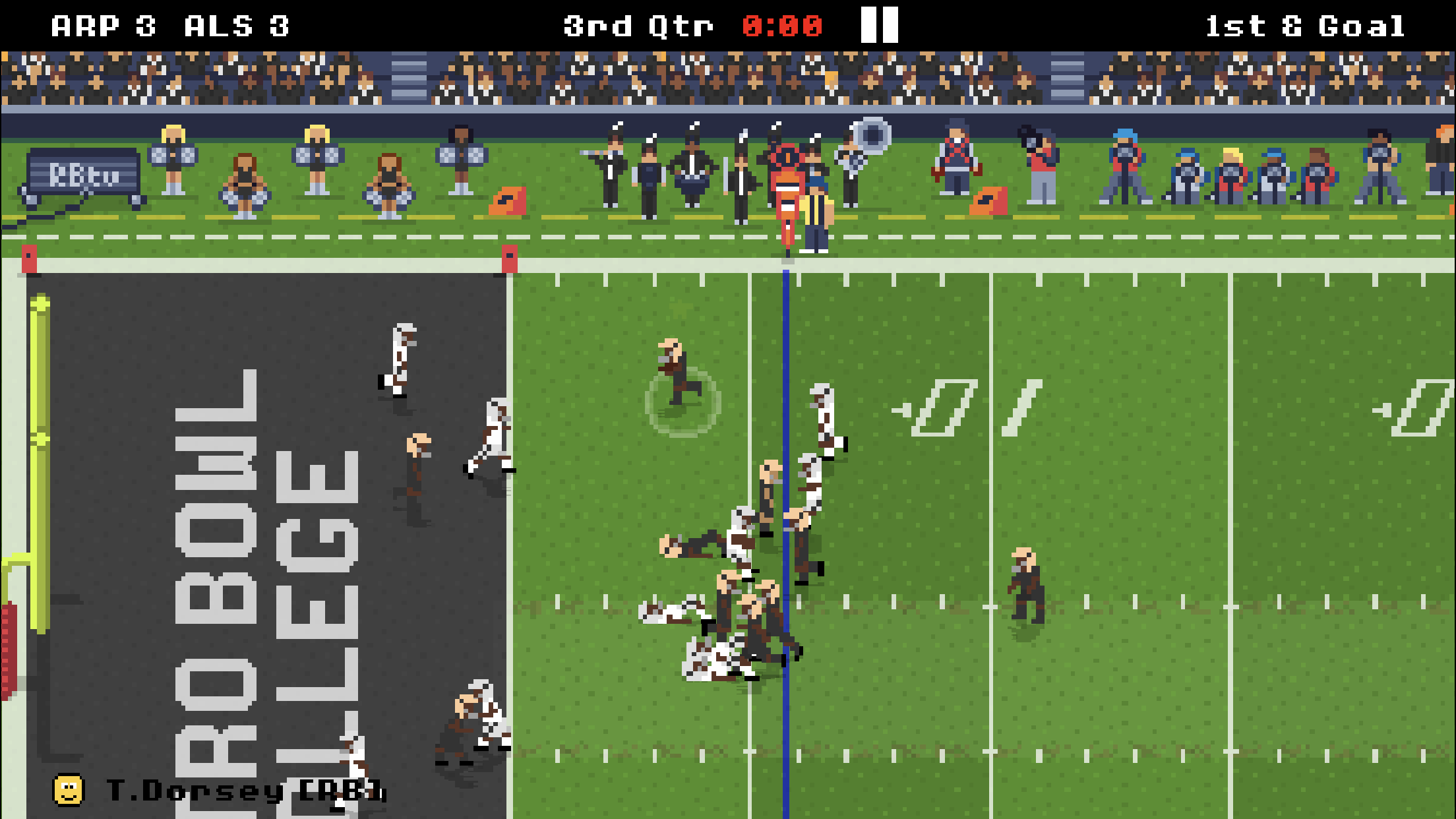 Screenshot 1 of Kolehiyo ng Retro Bowl 0.9.2