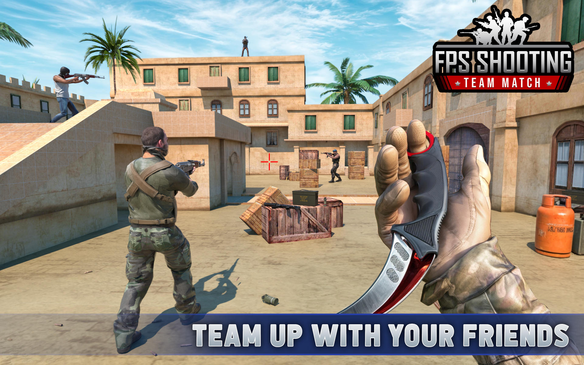 Fps Gun Shooting - Team Battle Game Screenshot