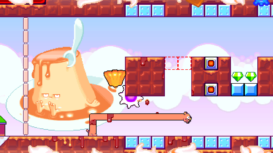 Silly Sausage: Doggy Dessert Game Screenshot