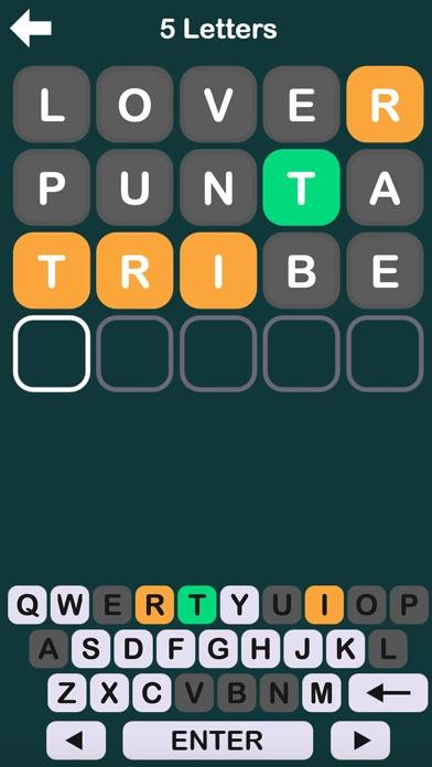 Word Contest Game Game Screenshot