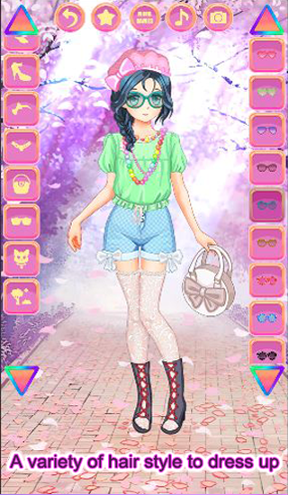 Screenshot 3 of Anime Princess Fashion DressUp 