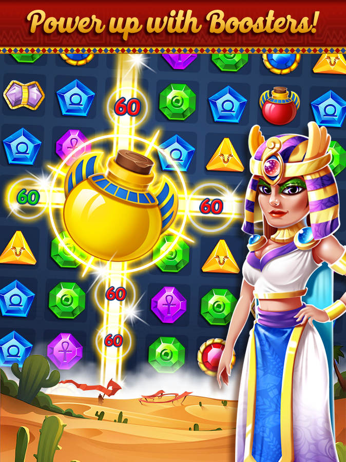 Crush Legend Predynastic Pharaoh Game Screenshot