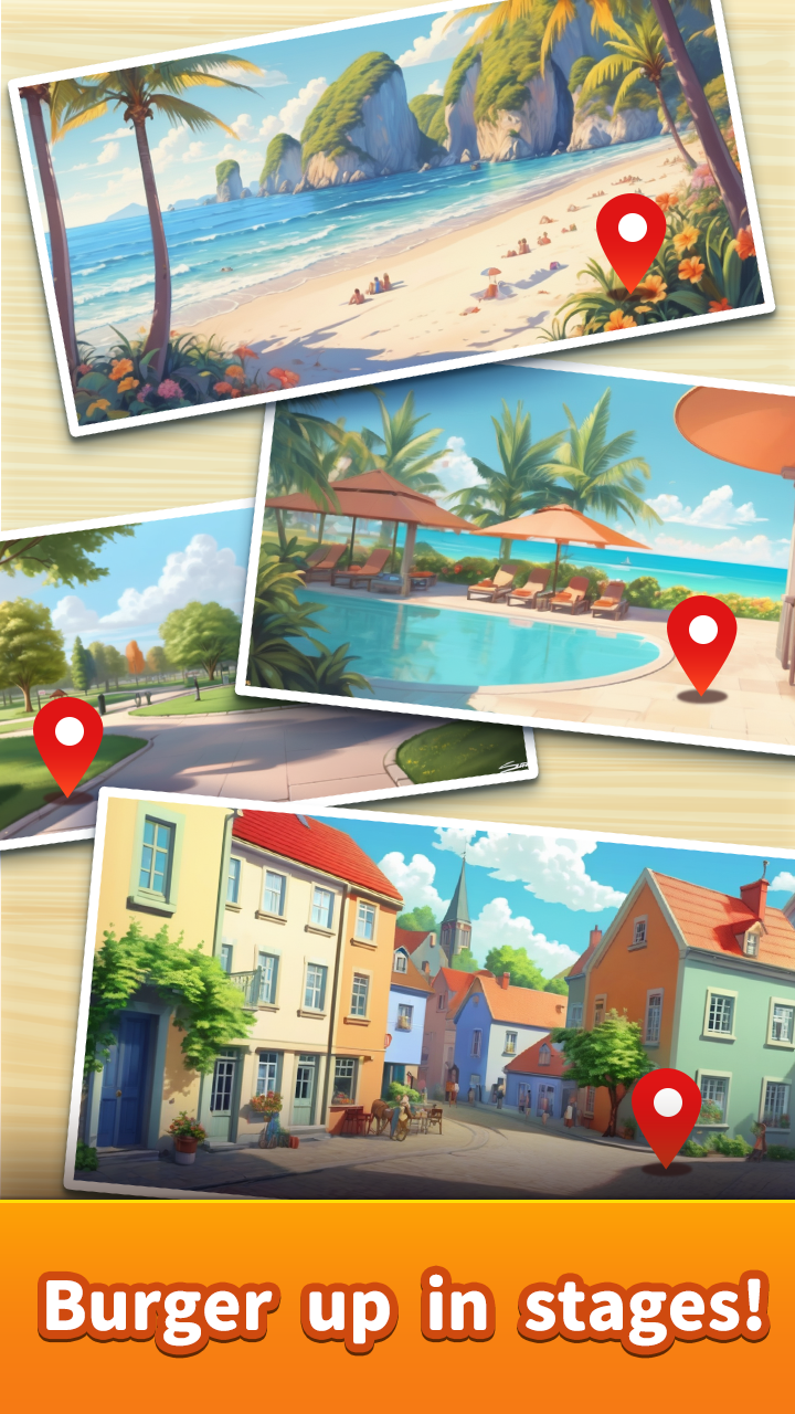 Burger Chef : Cooking Connect ภาพหน้าจอเกม