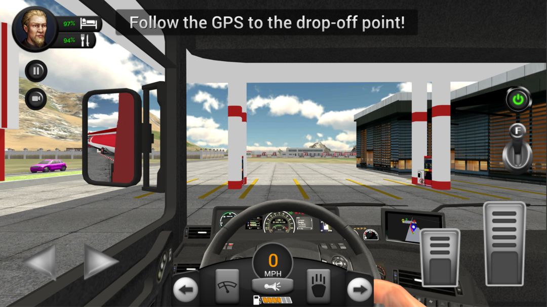 Real Truck Driving Simulator遊戲截圖