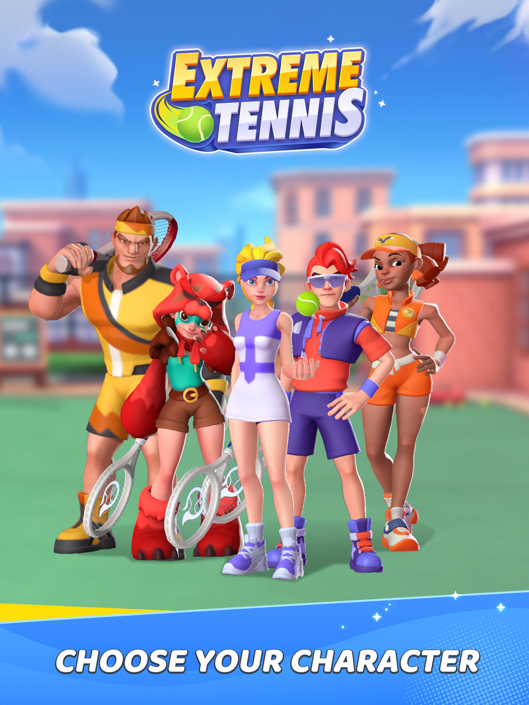 Extreme Tennis™ Game Screenshot