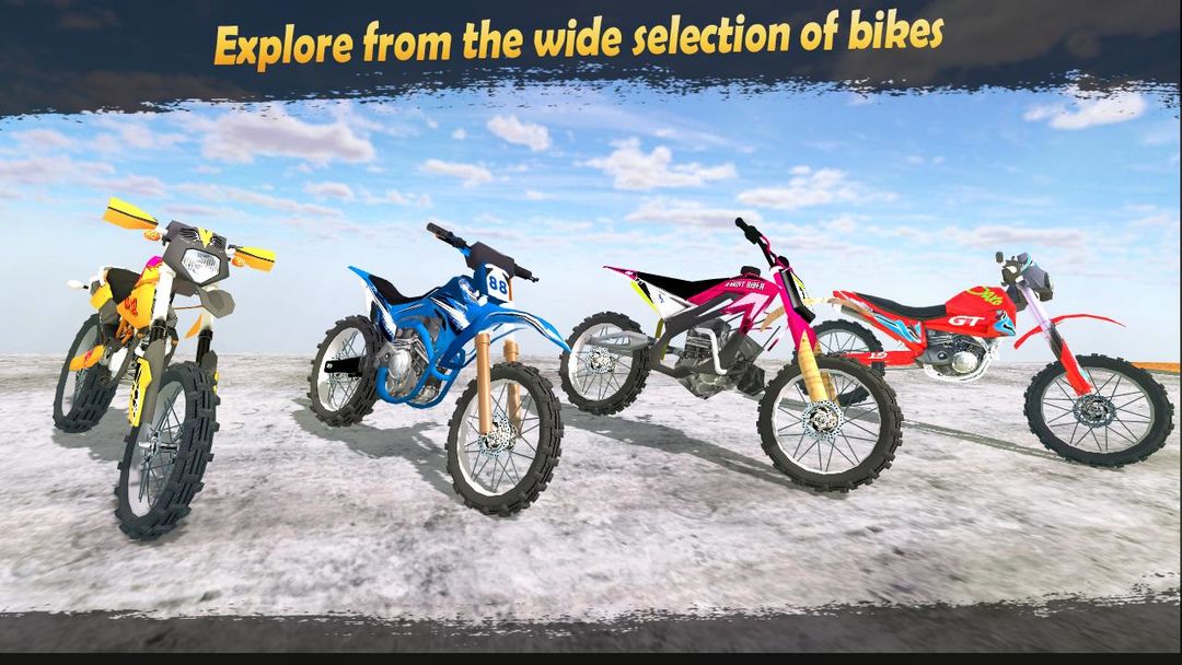 Motocross Racing Dirt Bike sim ภาพหน้าจอเกม