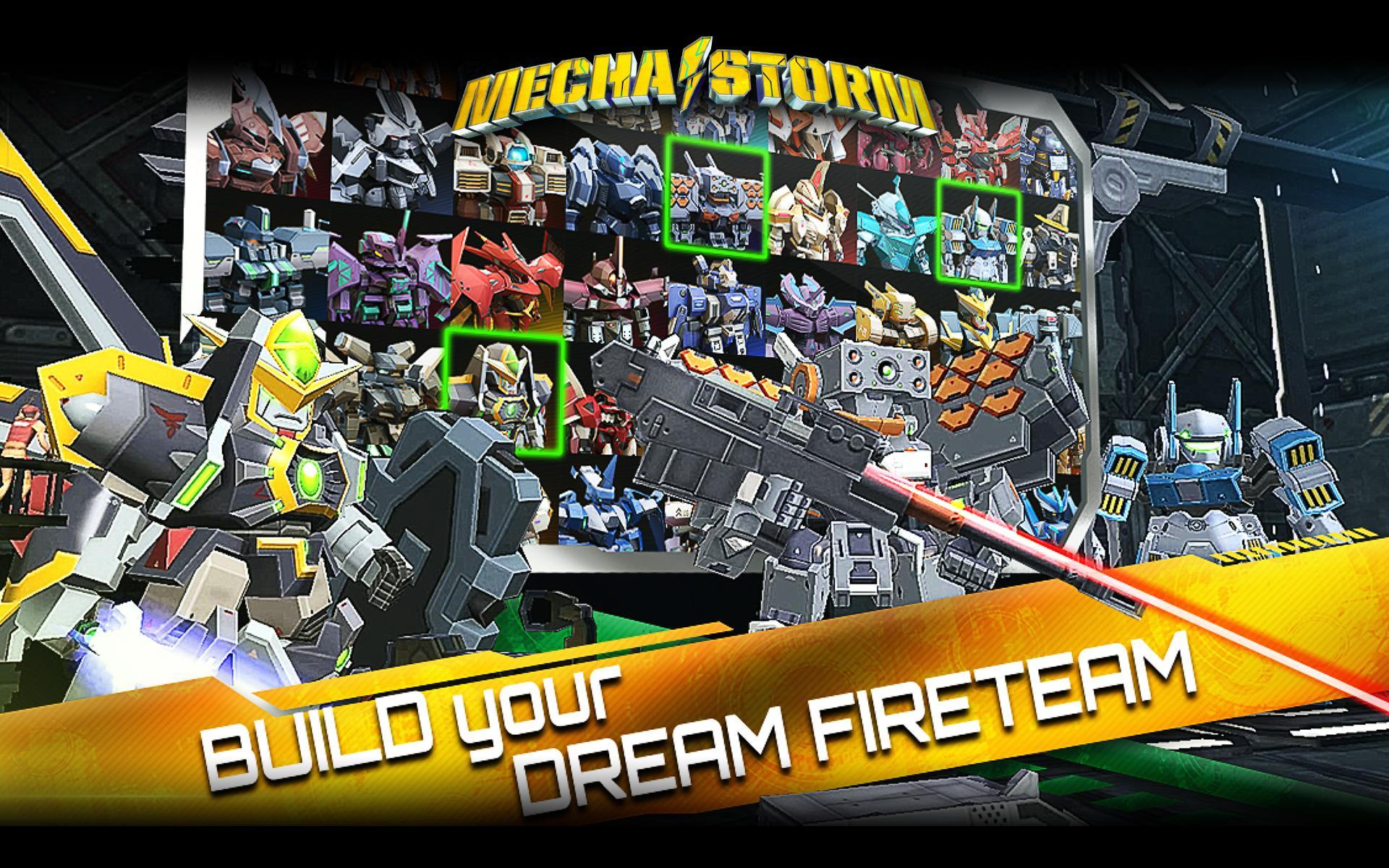 Mecha Storm: Advanced War Robots Game Screenshot