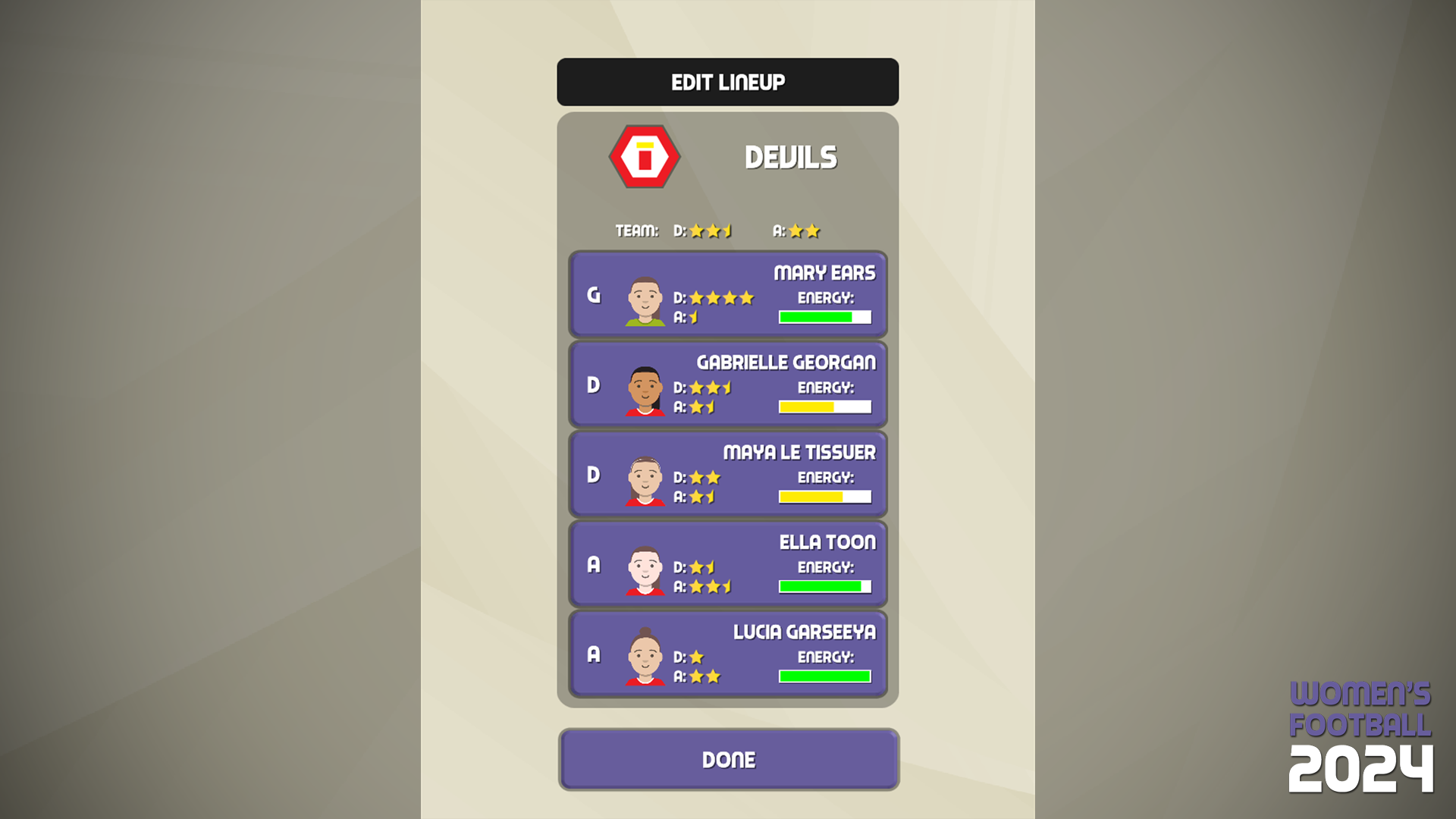 Screenshot 6 of Women's Football 2024 