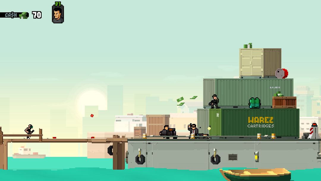 Hot Guns - International Missions screenshot game