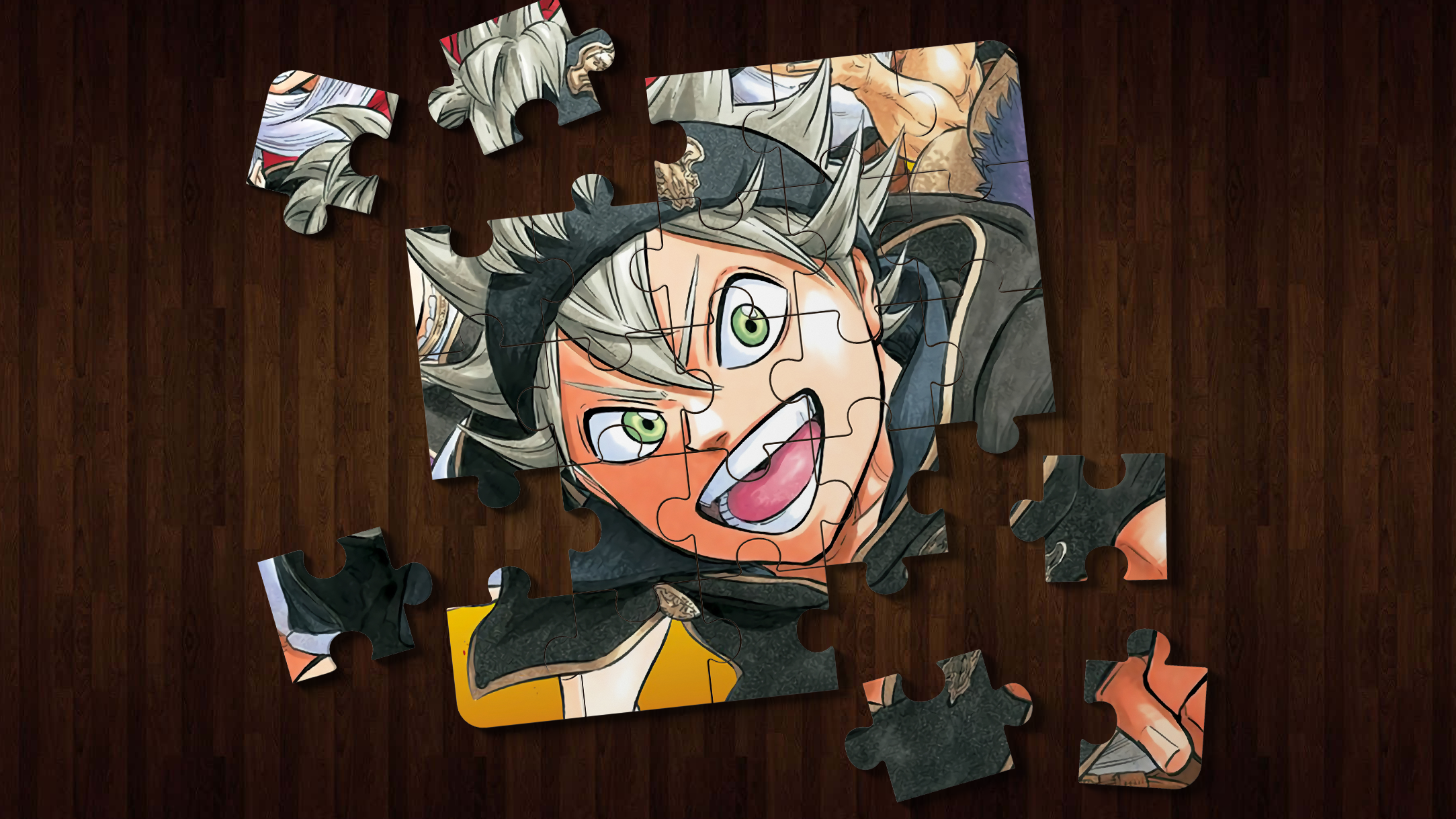 Screenshot of Black Clover Jigsaw Puzzle