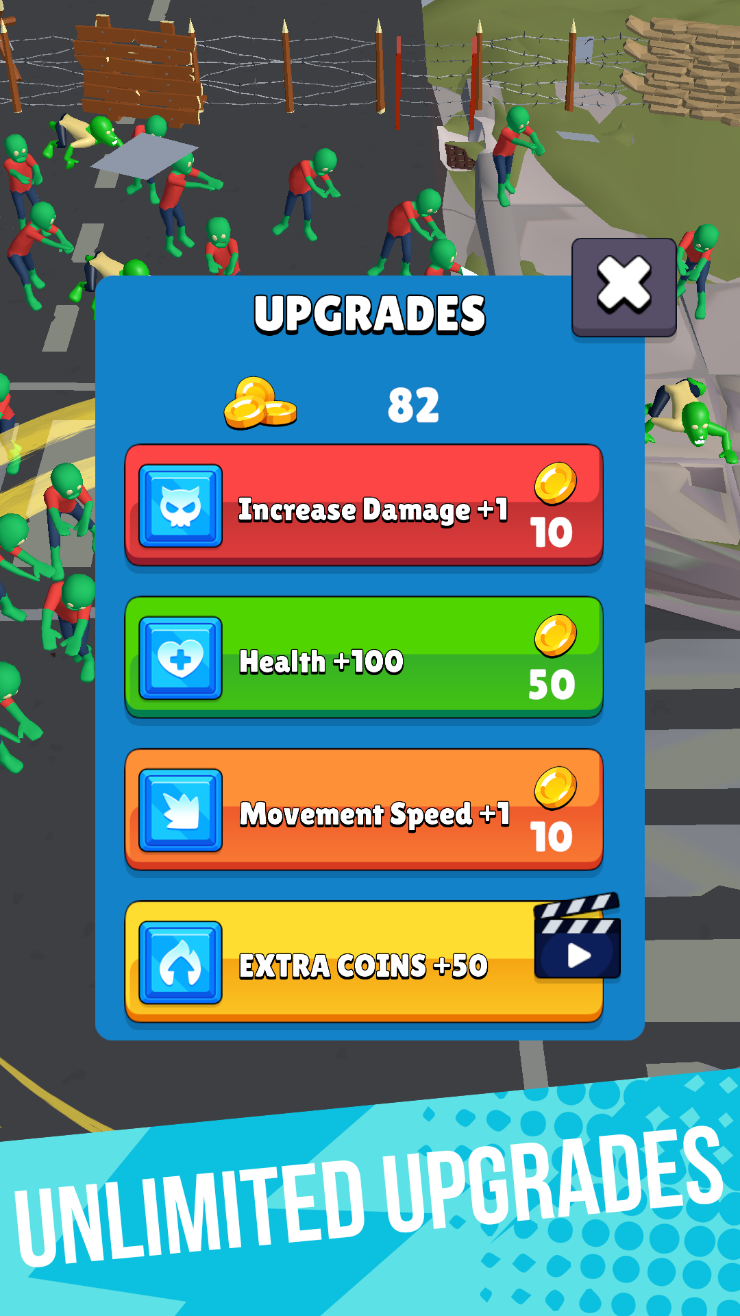 Screenshot of Zombie Survivor.io Zombie Game