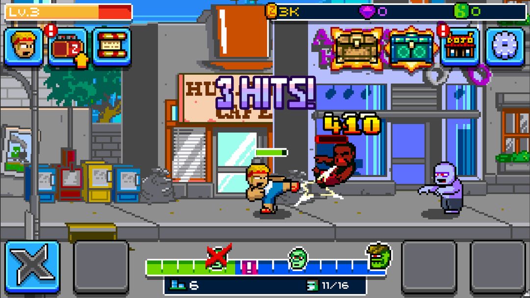 Screenshot of Kung Fu Zombie