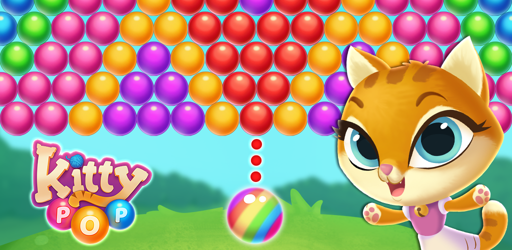 Banner of Kitty Pop Bubble Shooter 2.2