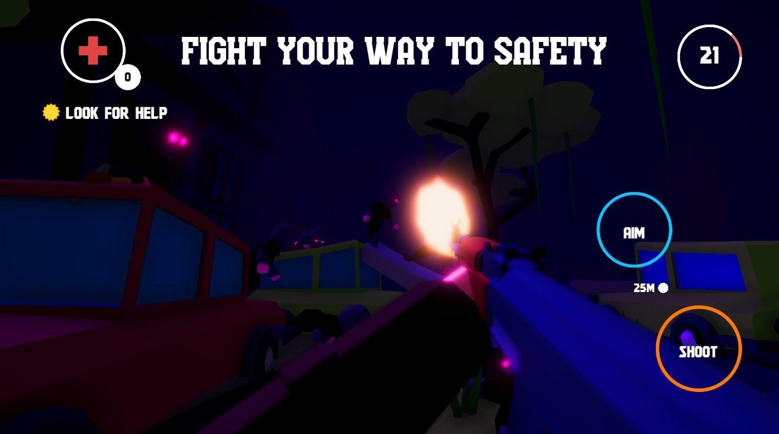 Screenshot 1 of DEAD MEAT - бесконечная игра в жанре FPS на выживание зомби 