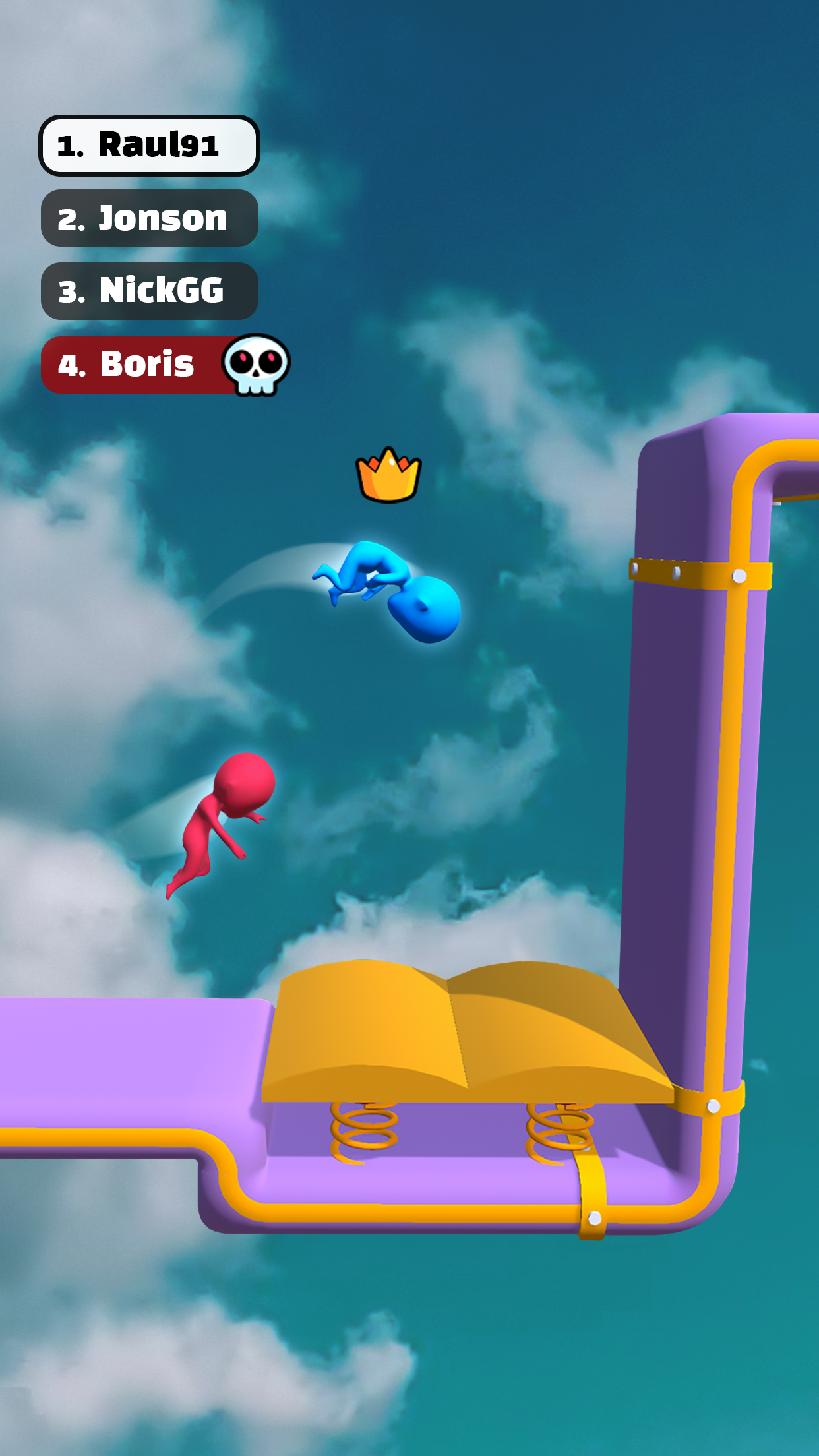 Captura de Tela do Jogo Run Race 3D - Jogo de parkour