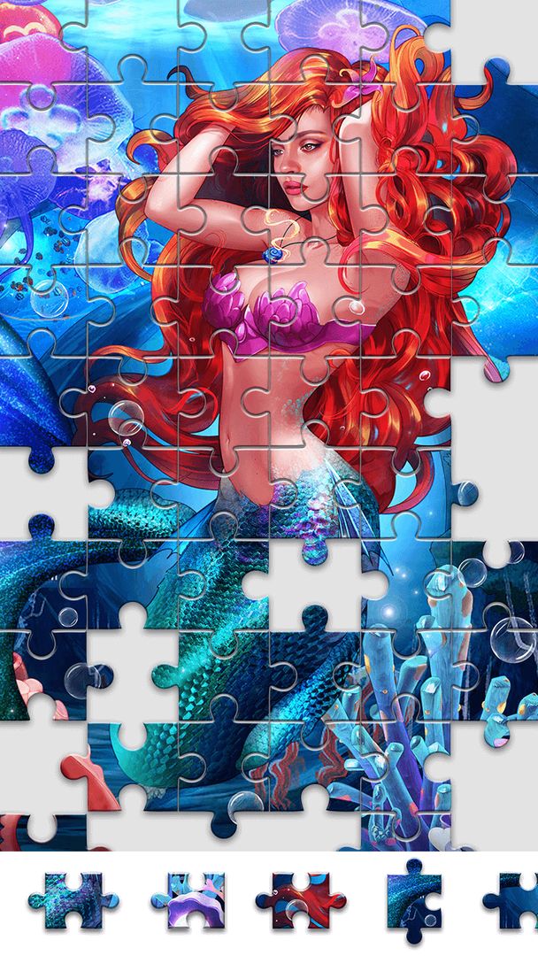 Screenshot of Jigsaw Coloring Puzzle Game - 