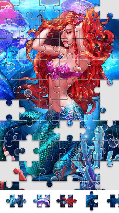 Screenshot 1 of Jigsaw Coloring Puzzle Game -  
