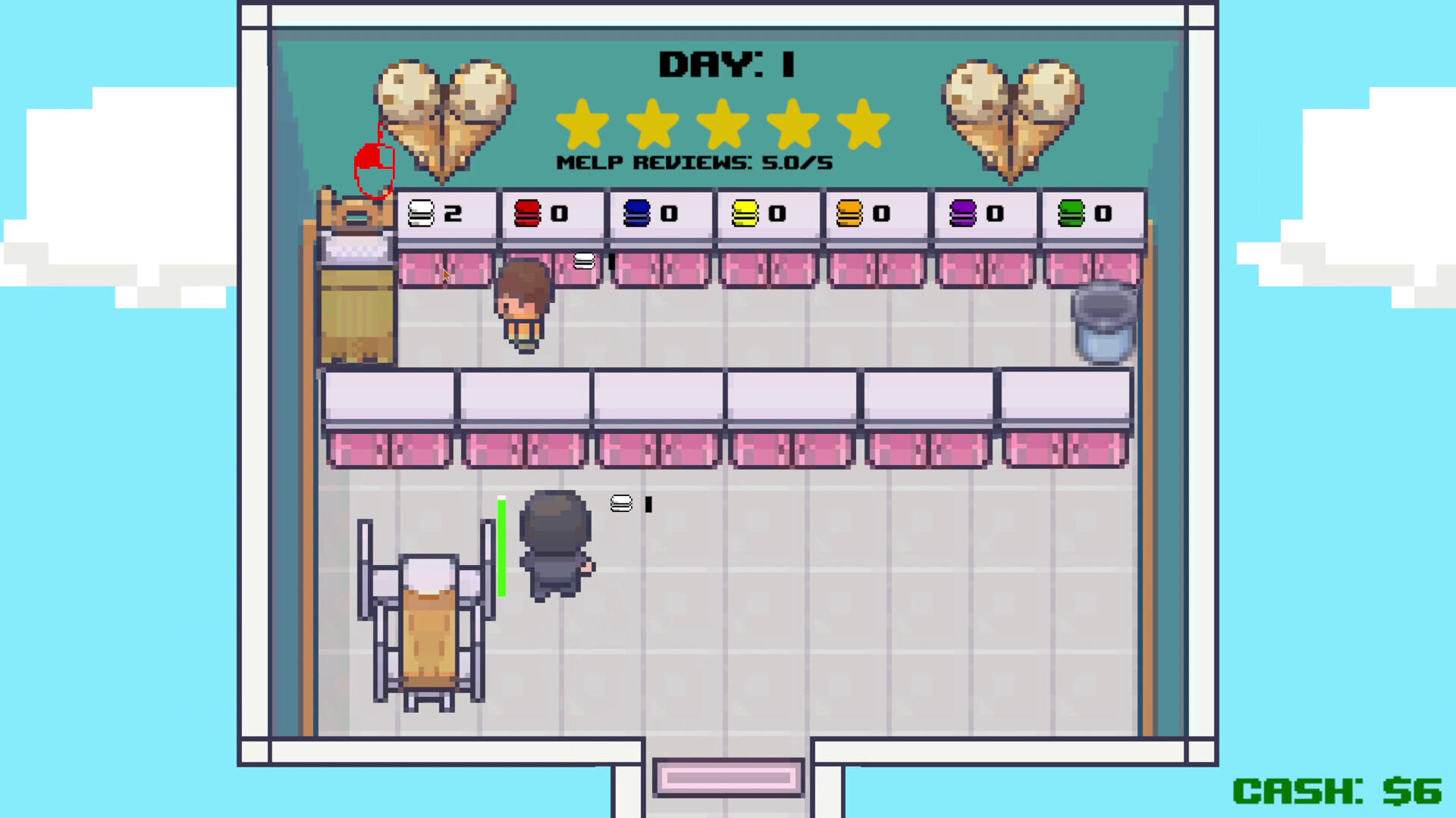 Screenshot of Dream Cafe