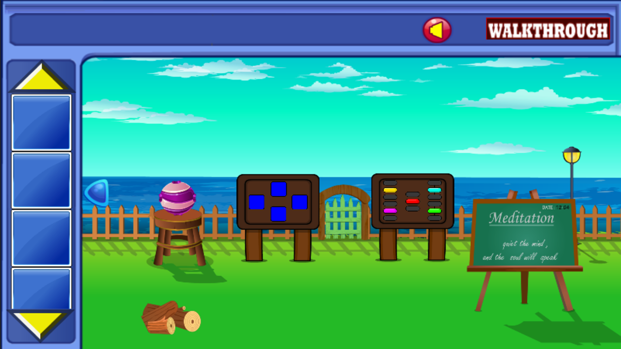 Baboon Escape From Wood Cage Game Screenshot