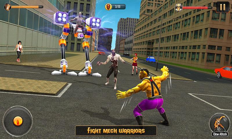 Superhero CatMan : City Crime Battleground Game Screenshot