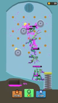 Captura de Tela do Jogo Zombie Juice Factory