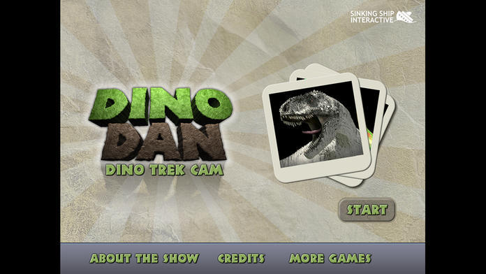 Screenshot of Dino Dan: Dino Trek Cam