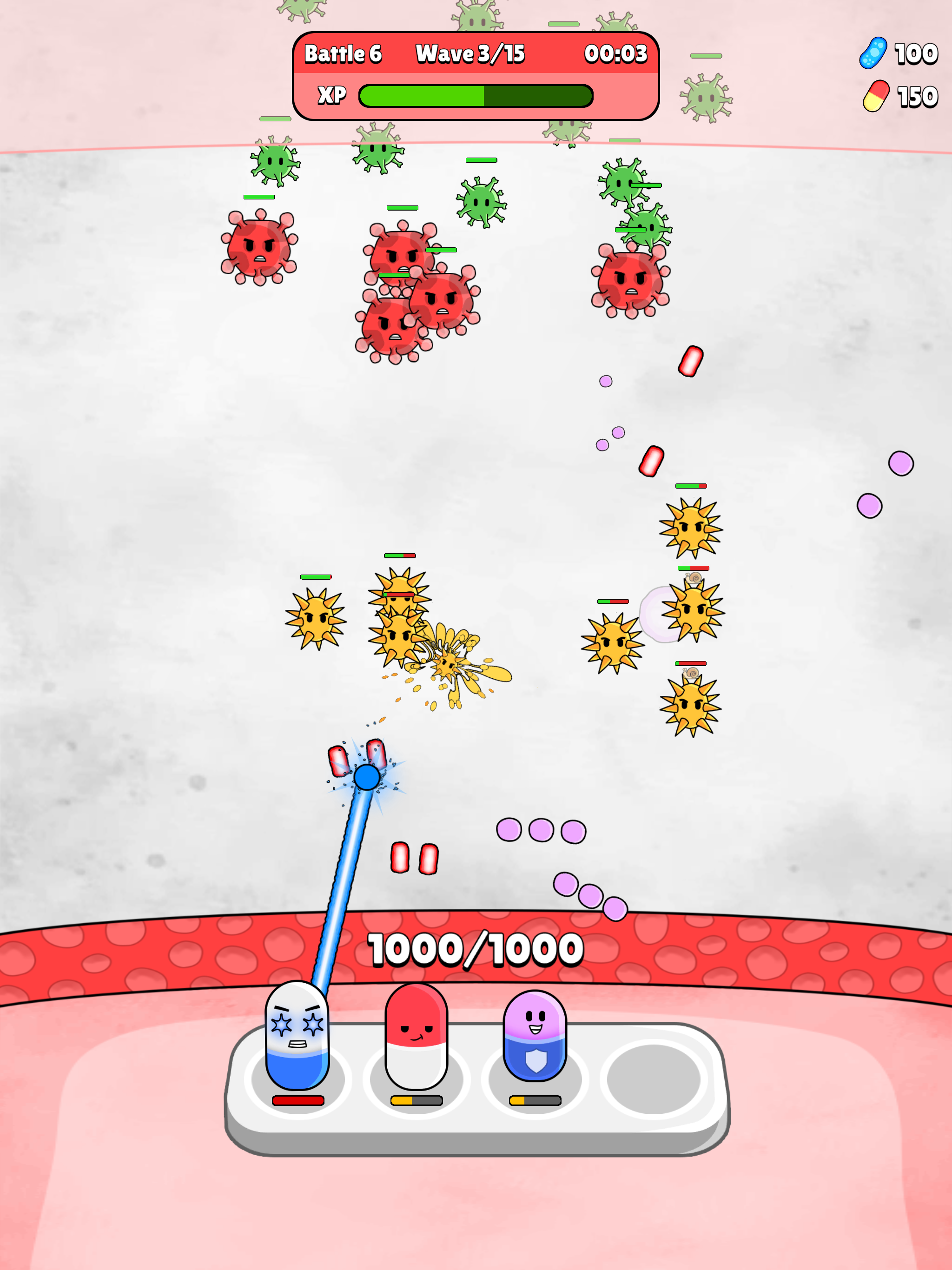 Screenshot of Pill Fortress