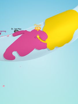 Paper.io 3D Game Screenshot