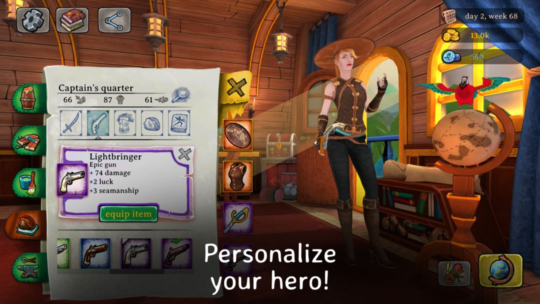 Screenshot of Elly and the Ruby Atlas