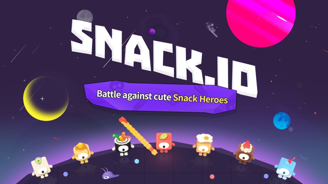 Snack.io - Online io games ภาพหน้าจอเกม
