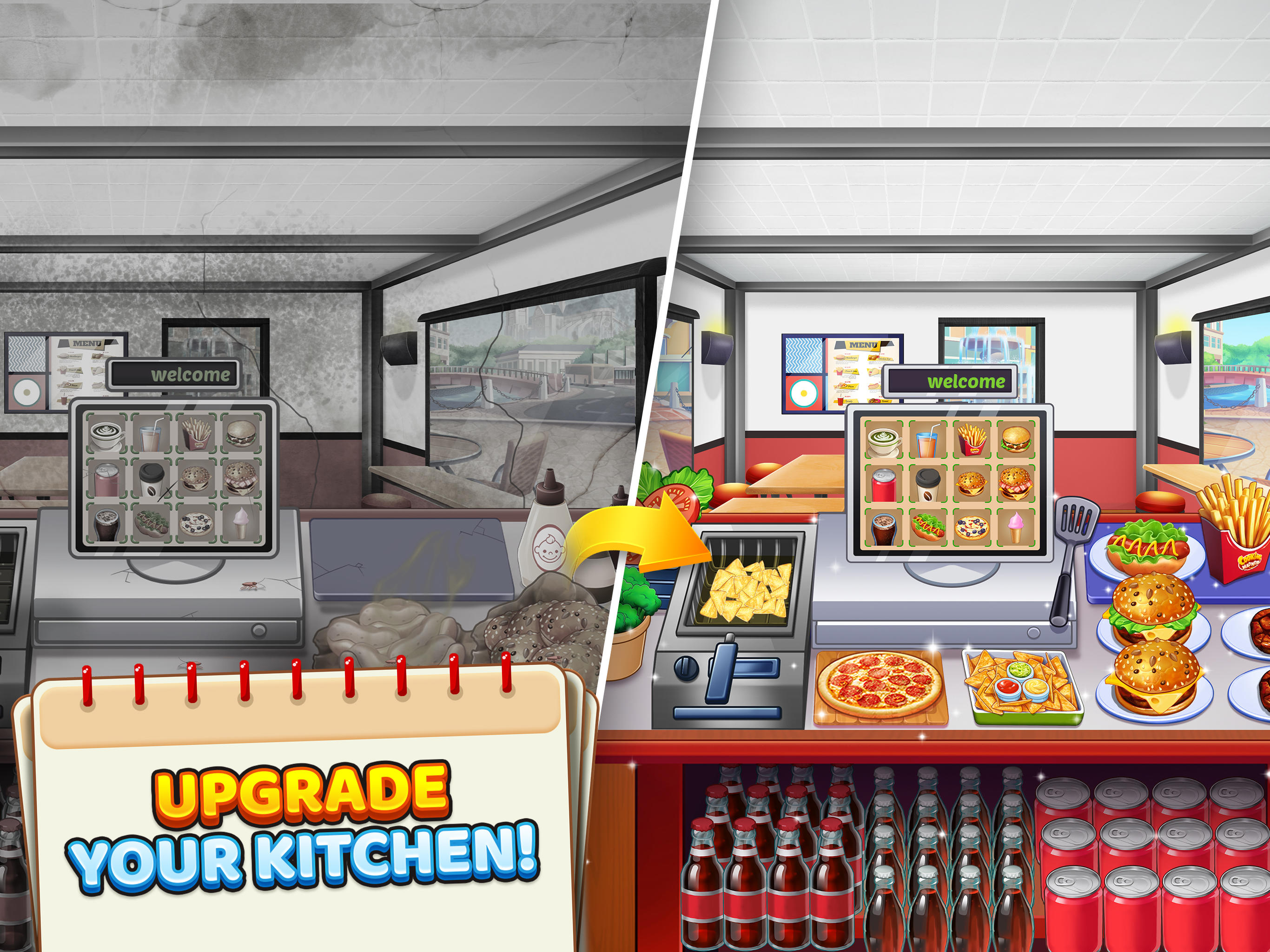 Cooking Madness: A Chef's Game Game Screenshot