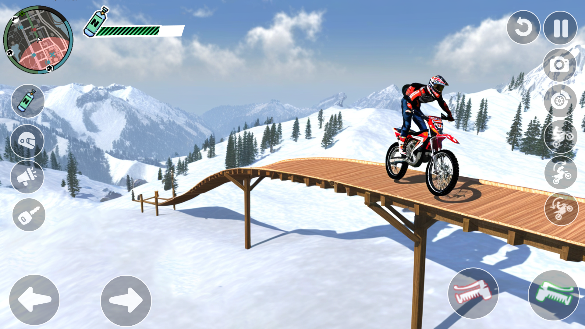Dirt Bike Moto Stunt Game 2025 Game Screenshot