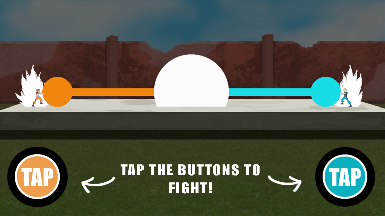 Screenshot 1 of I-tap ang Fighters - 2 manlalaro 1.1