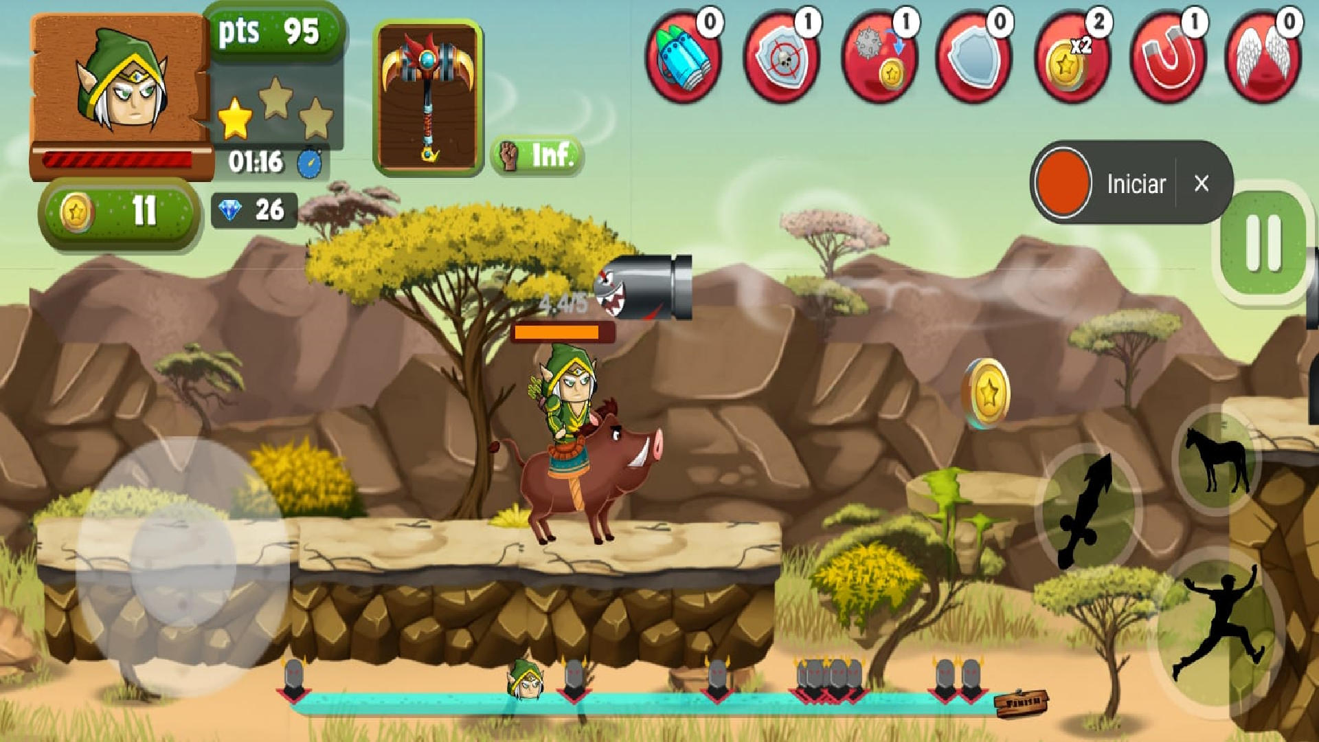 Alexander: Juego de Aventura screenshot game