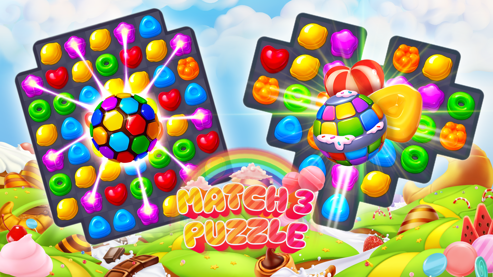 Match 3 Puzzle: Candy World android iOS apk download for free-TapTap