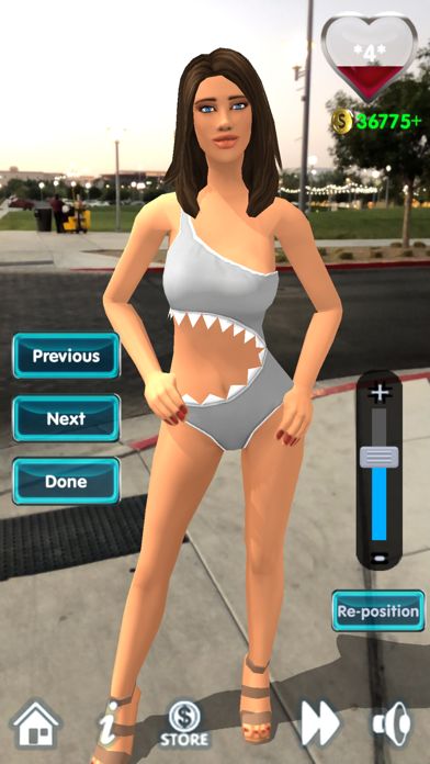 My Virtual Girlfriend AR 게임 스크린 샷
