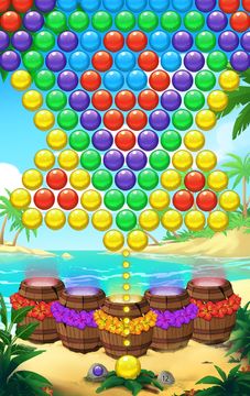 Скриншот игры Bubble Beach Buster
