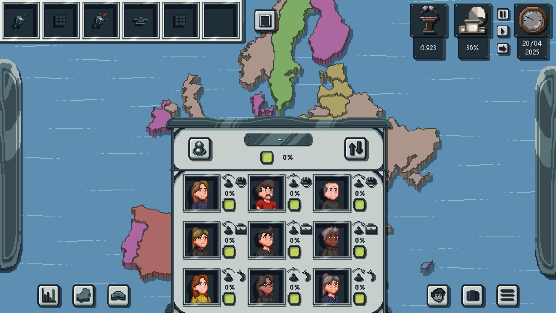 Screenshot of Vox Populi: Europa 2024