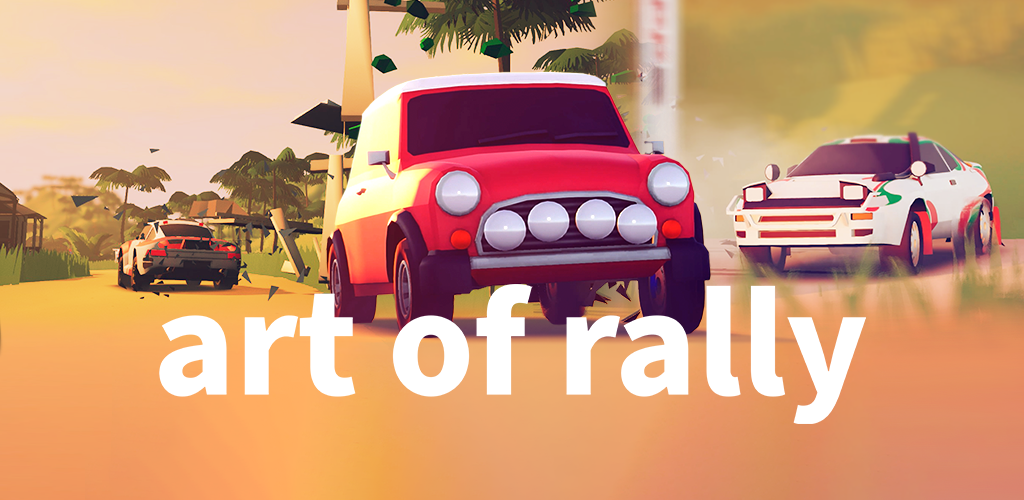 Screenshot of the video of Art of Rally