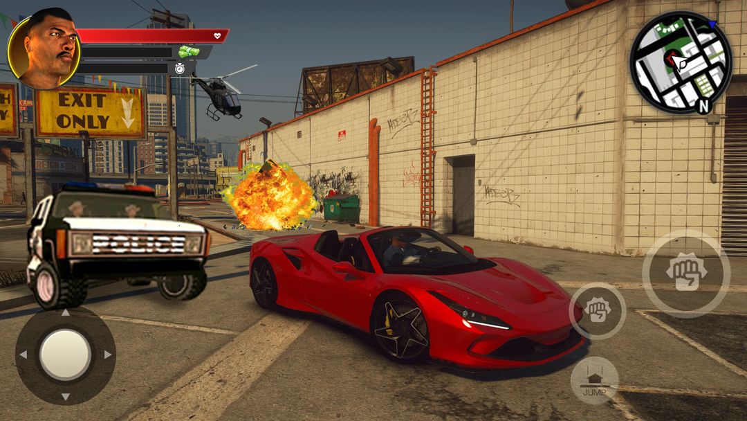 San Andreas Auto & Gang Wars 게임 스크린 샷