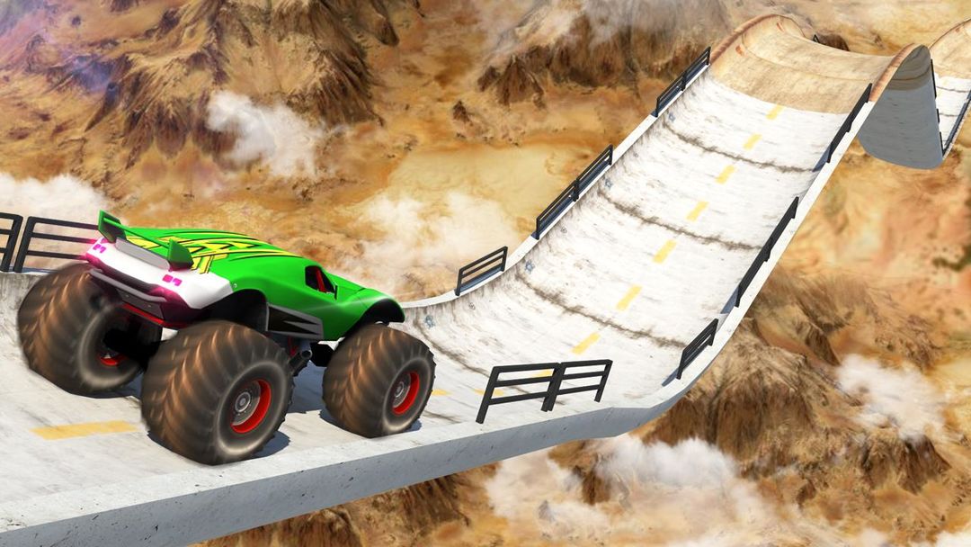 Vertical Ramp - Monster Truck Extreme Stunts 게임 스크린 샷