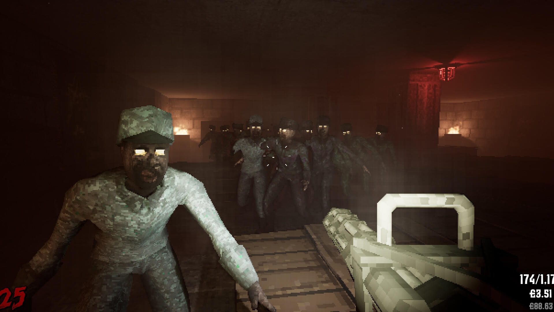 Screenshot of Nasty Zombies