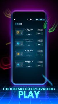 Cyber Cyball: Stick Blast Game Screenshot