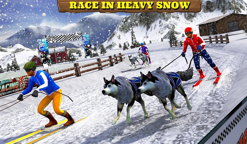 Sled Dog Racing 2017 Game Screenshot